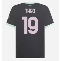 AC Milan Theo Hernandez #19 Tredjeställ 2024-25 Kortärmad